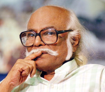 For Index: D.Jayakanthan, Renowned Tamil Writer.Photo: V_Ganesan. (Digital Image) 11.9.04.